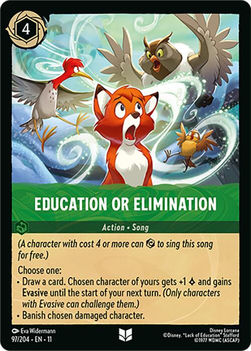 Education or Elimination (97/204) [Winterspell] | Gamers Paradise