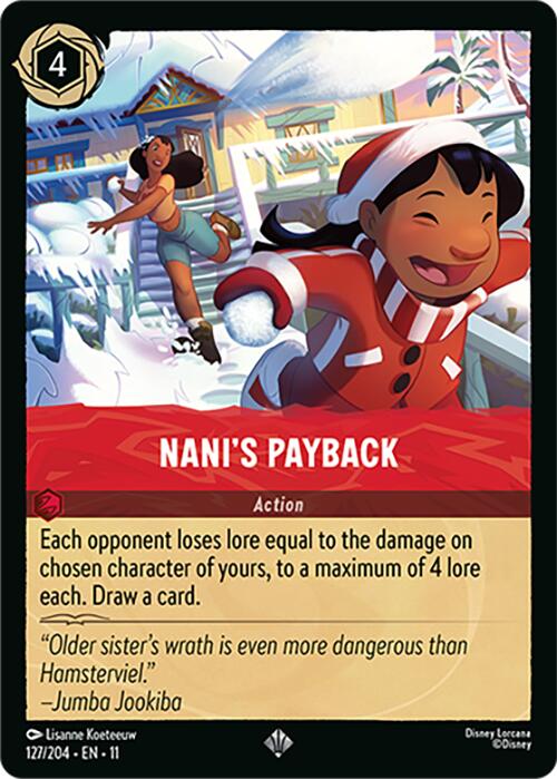 Nani's Payback (127/204) [Winterspell] | Gamers Paradise