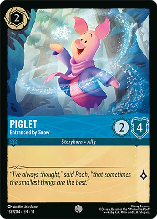 Piglet - Entranced by Snow (139/204) [Winterspell] | Gamers Paradise