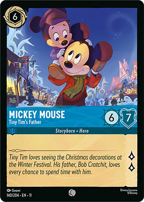 Mickey Mouse - Tiny Tim's Father (140/204) [Winterspell] | Gamers Paradise
