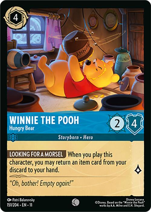 Winnie the Pooh - Hungry Bear (151/204) [Winterspell] | Gamers Paradise