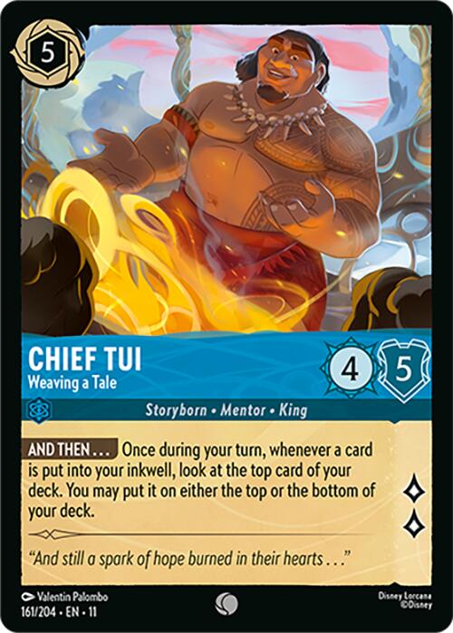 Chief Tui - Weaving a Tale (161/204) [Winterspell] | Gamers Paradise