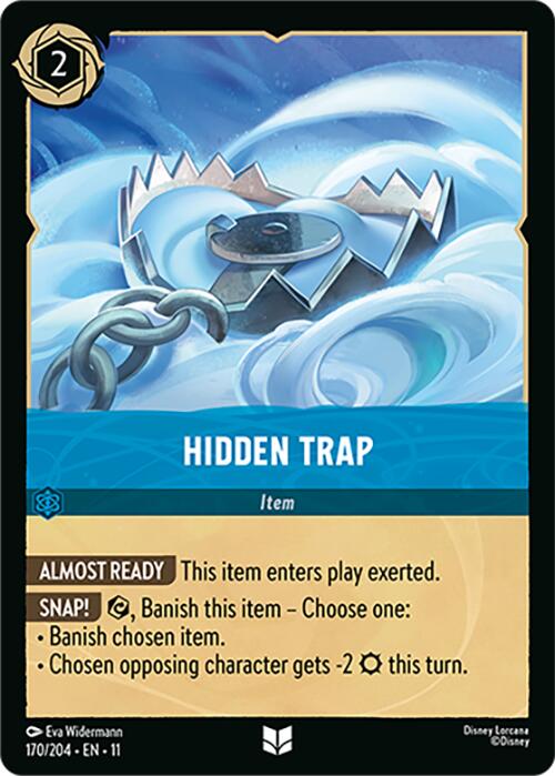 Hidden Trap (170/204) [Winterspell] | Gamers Paradise