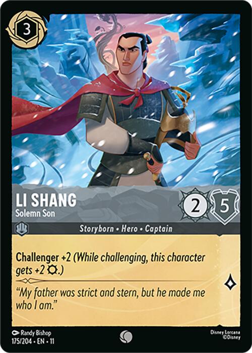 Li Shang - Solemn Son (175/204) [Winterspell] | Gamers Paradise