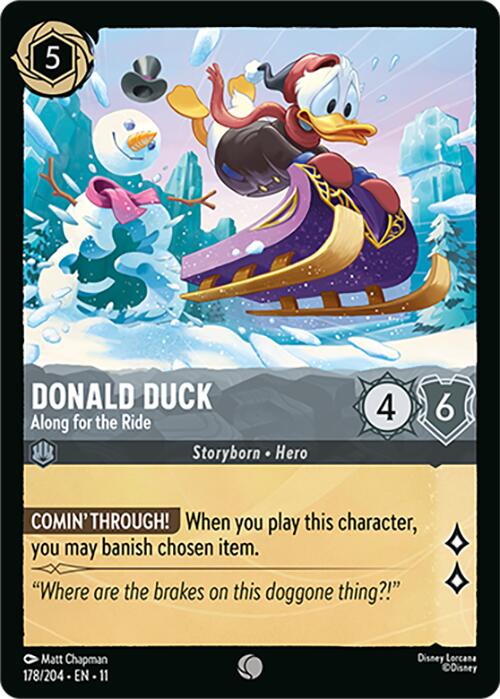 Donald Duck - Along for the Ride (178/204) [Winterspell] | Gamers Paradise