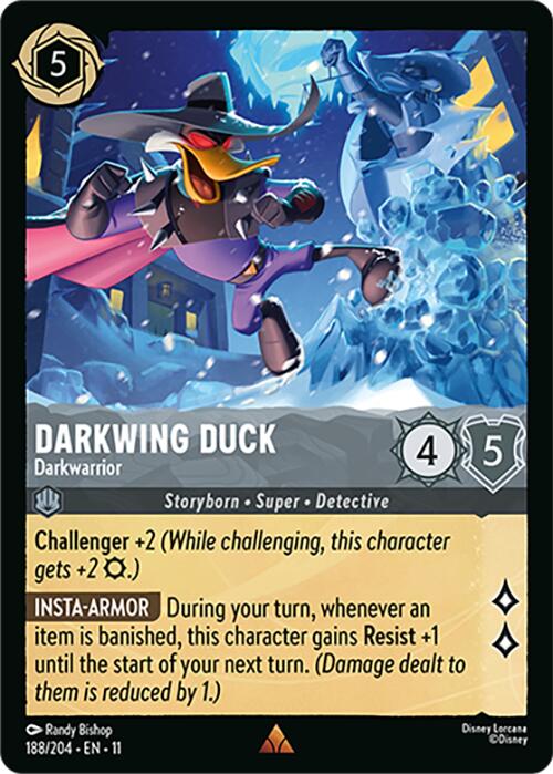Darkwing Duck - Darkwarrior (188/204) [Winterspell] | Gamers Paradise