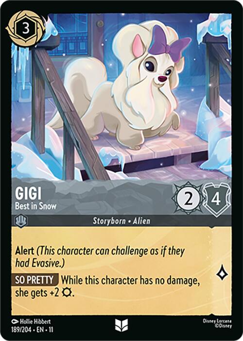 Gigi - Best in Snow (189/204) [Winterspell] | Gamers Paradise