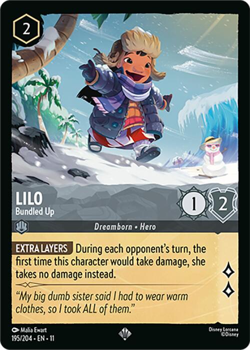 Lilo - Bundled Up (195/204) [Winterspell] | Gamers Paradise