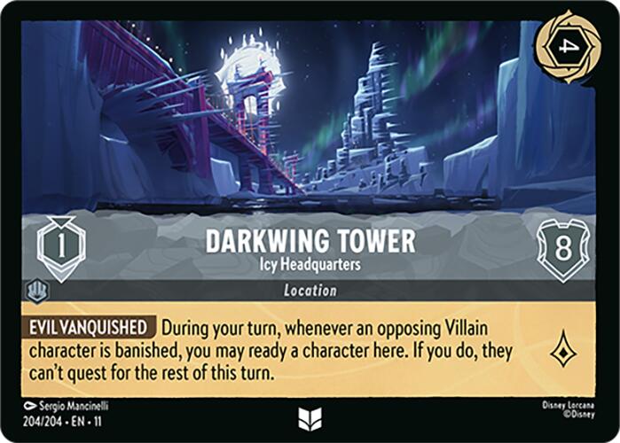 Darkwing Tower - Icy Headquarters (204/204) [Winterspell] | Gamers Paradise