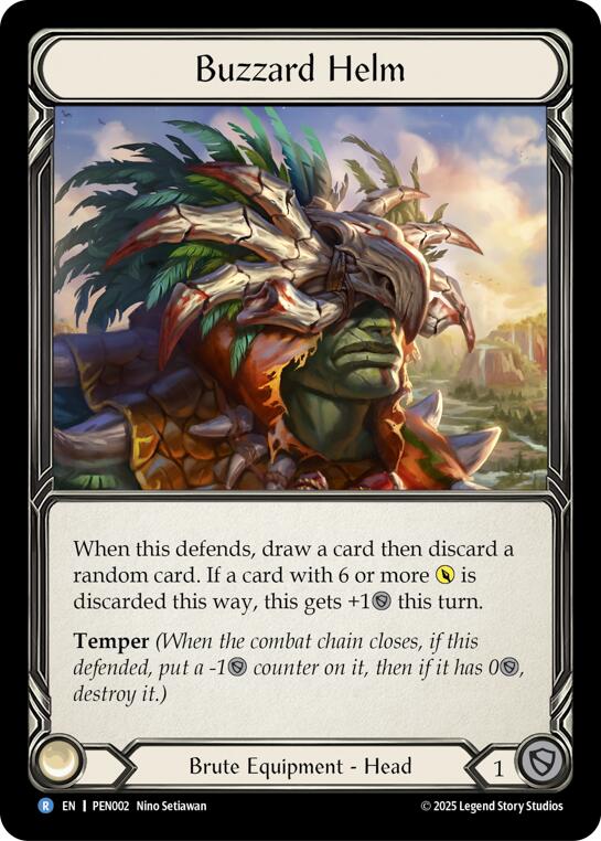 Buzzard Helm [PEN002] (Compendium of Rathe) | Gamers Paradise