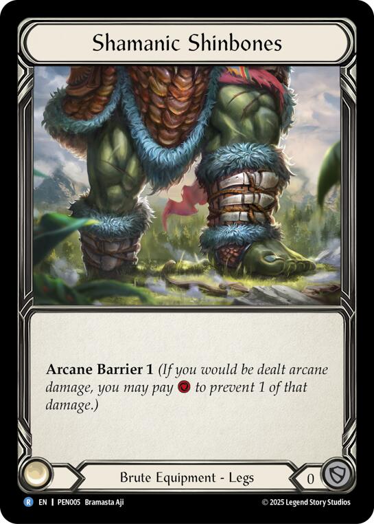 Shamanic Shinbones [PEN005] (Compendium of Rathe) | Gamers Paradise