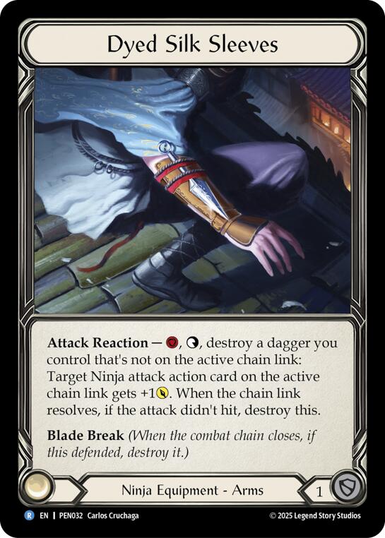 Dyed Silk Sleeves [PEN032] (Compendium of Rathe) | Gamers Paradise