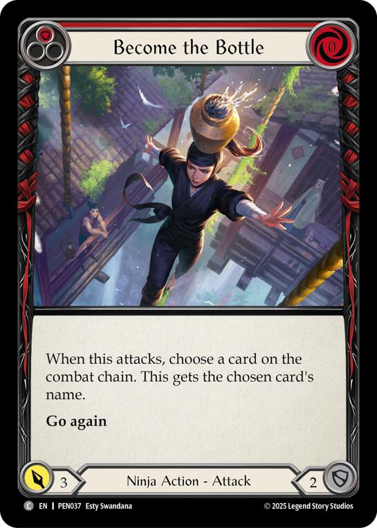 Become The Bottle (Red) (Regular) [PEN037] (Compendium of Rathe) | Gamers Paradise