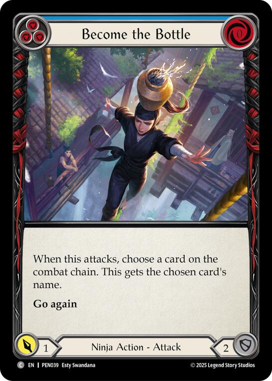 Become The Bottle (Blue) (Regular) [PEN039] (Compendium of Rathe) | Gamers Paradise