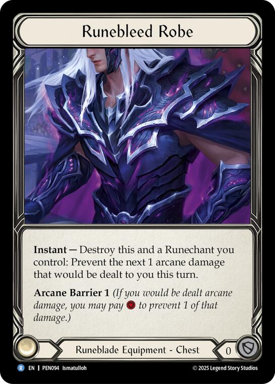 Runebleed Robe [PEN094] (Compendium of Rathe) | Gamers Paradise