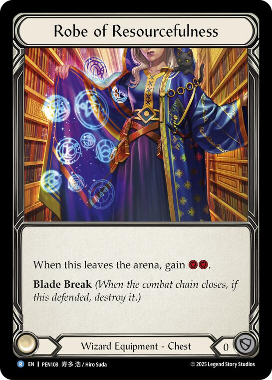 Robe Of Resourcefulness [PEN108] (Compendium of Rathe)  Cold Foil | Gamers Paradise
