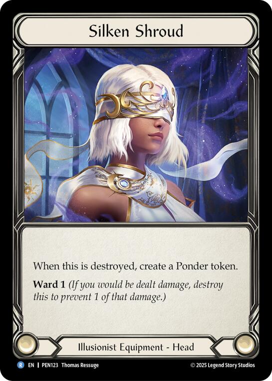 Silken Shroud [PEN123] (Compendium of Rathe)  Cold Foil | Gamers Paradise