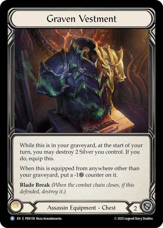 Graven Vestment [PEN138] (Compendium of Rathe) | Gamers Paradise