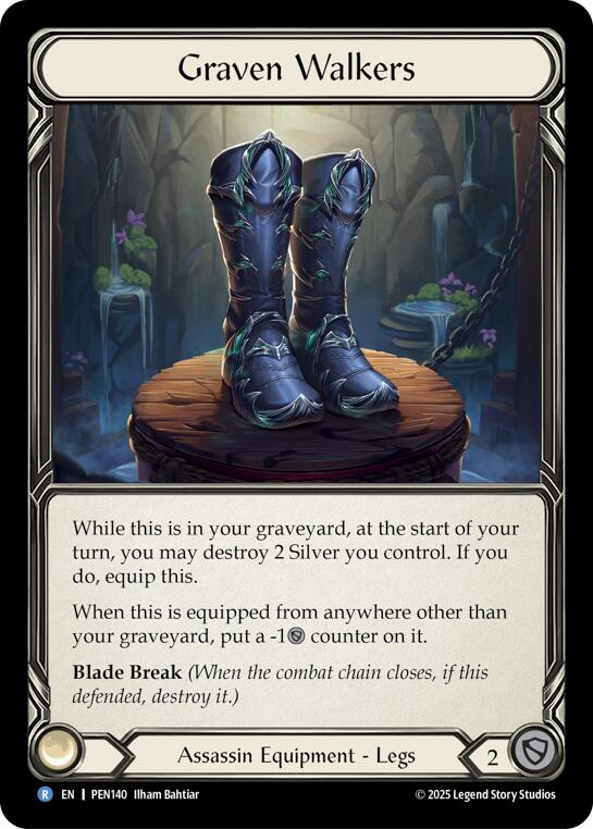 Graven Walkers [PEN140] (Compendium of Rathe)  Cold Foil | Gamers Paradise