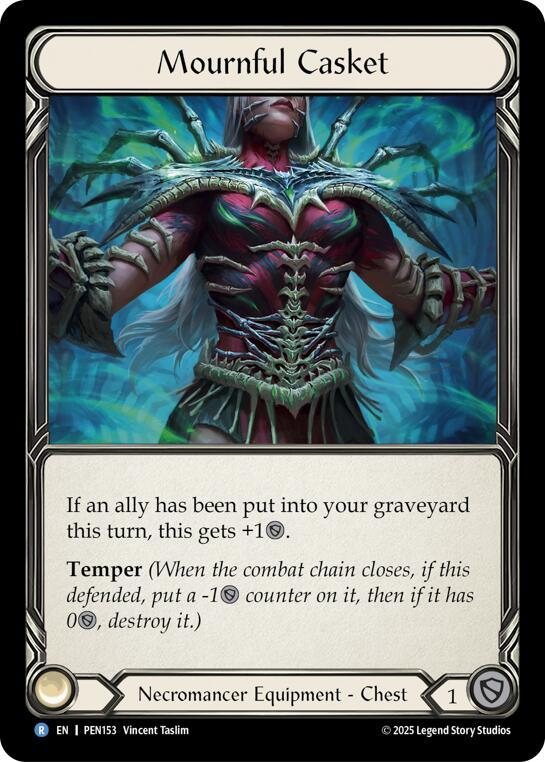 Mournful Casket [PEN153] (Compendium of Rathe)  Cold Foil | Gamers Paradise