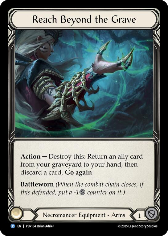 Reach Beyond The Grave [PEN154] (Compendium of Rathe)  Cold Foil | Gamers Paradise