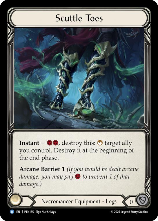 Scuttle Toes [PEN155] (Compendium of Rathe)  Cold Foil | Gamers Paradise