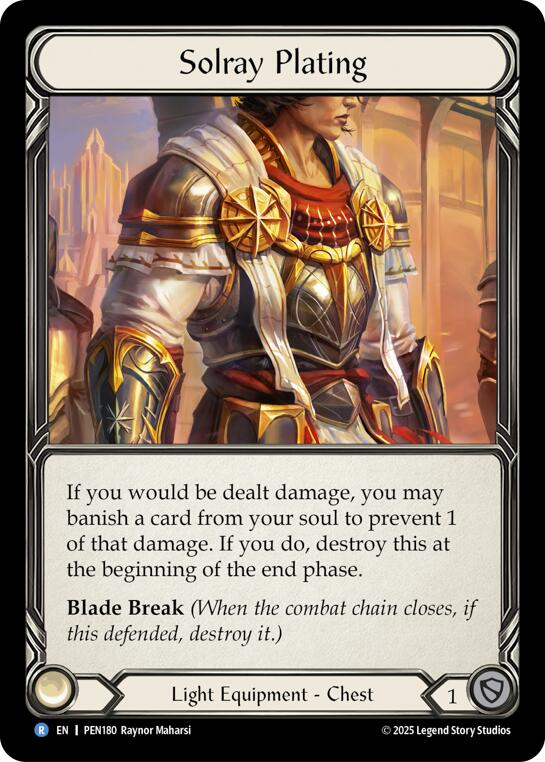 Solray Plating [PEN180] (Compendium of Rathe) | Gamers Paradise