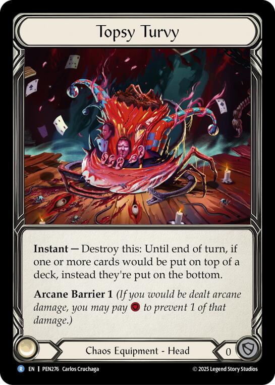 Topsy Turvy [PEN276] (Compendium of Rathe)  Cold Foil | Gamers Paradise