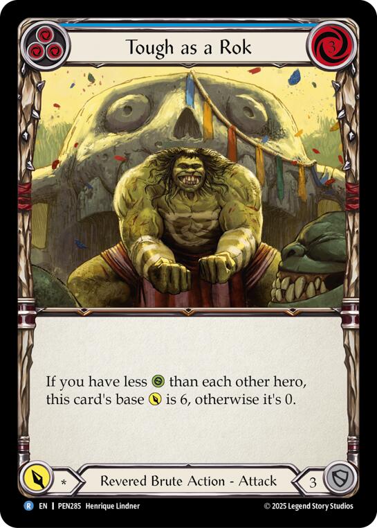 Tough As A Rok (Blue) (Regular) [PEN285] (Compendium of Rathe) | Gamers Paradise