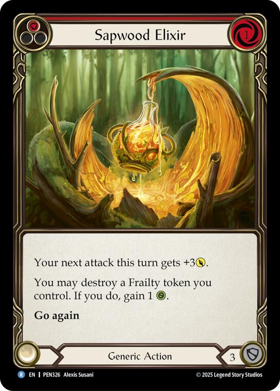 Sapwood Elixir (Red) (Regular) [PEN326] (Compendium of Rathe) | Gamers Paradise