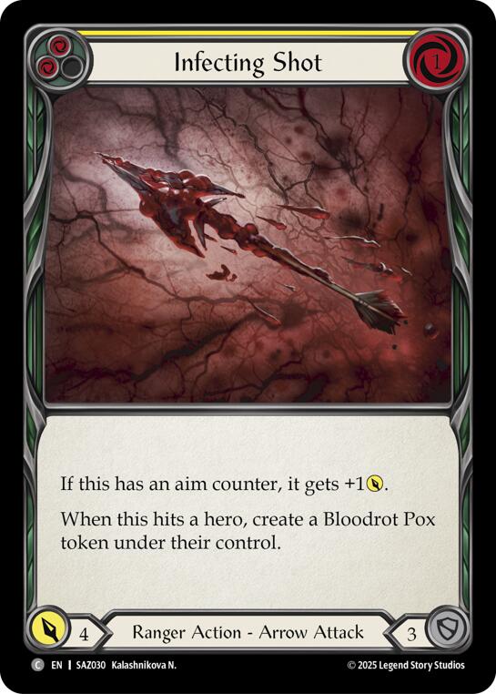 Infecting Shot (Yellow) (Regular) [SAZ030] (Silver Age Chapter 2) | Gamers Paradise