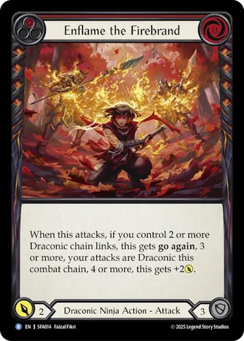 Enflame the Firebrand [SFA014] (Silver Age Chapter 2) | Gamers Paradise