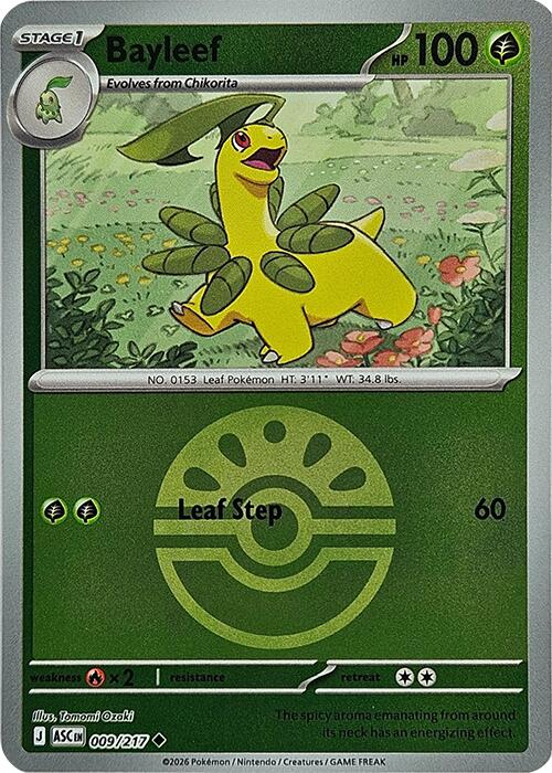 Bayleef (009/217) (Friend Ball) [Mega Evolution: Ascended Heroes] | Gamers Paradise