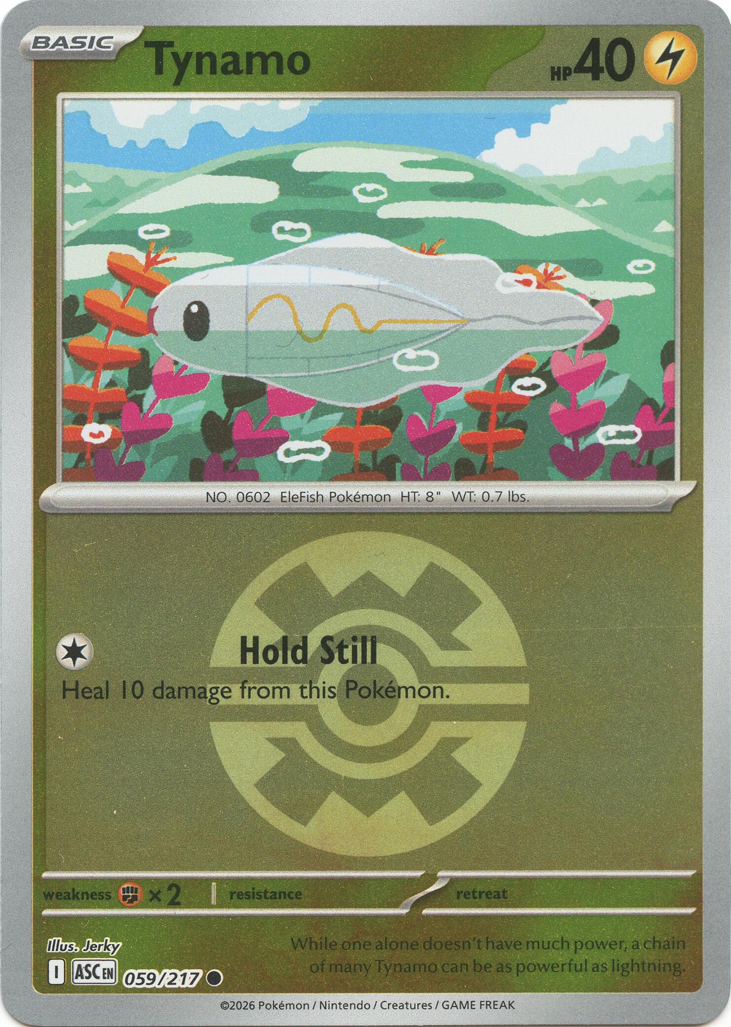 Tynamo (059/217) (Quick Ball) [Mega Evolution: Ascended Heroes] | Gamers Paradise