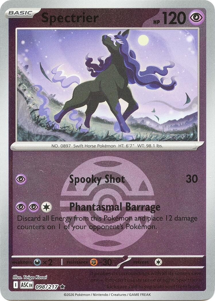 Spectrier (098/217) (Dusk Ball) [Mega Evolution: Ascended Heroes] | Gamers Paradise