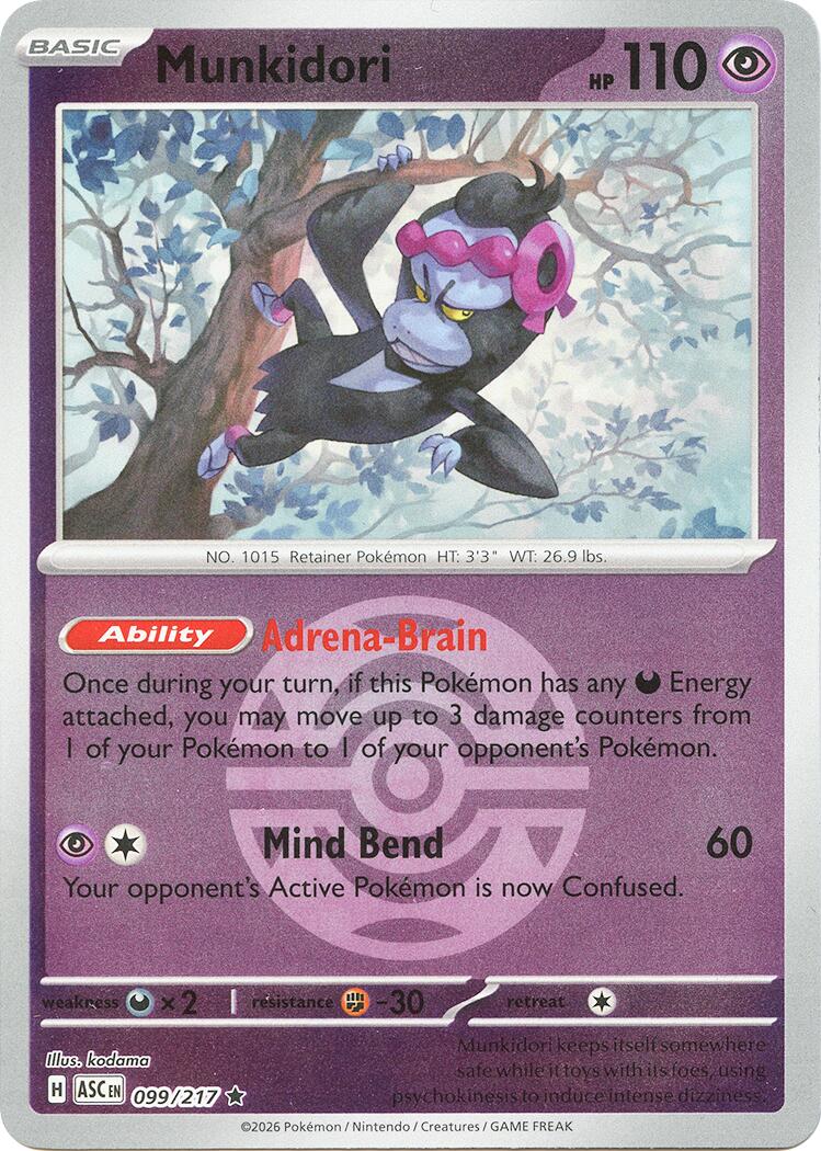 Munkidori (099/217) (Dusk Ball) [Mega Evolution: Ascended Heroes] | Gamers Paradise