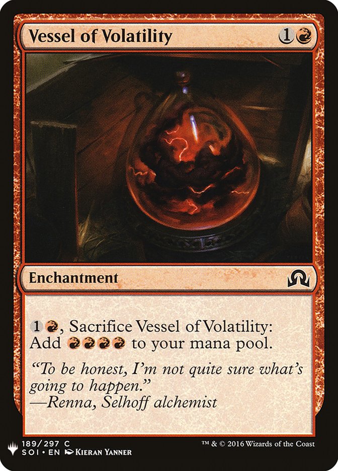 Vessel of Volatility [Mystery Booster] | Gamers Paradise