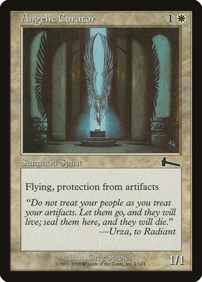 Angelic Curator [Urza's Legacy] | Gamers Paradise