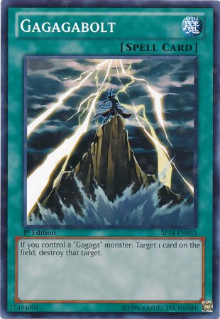 Gagagabolt [SP14-EN033] Starfoil Rare | Gamers Paradise