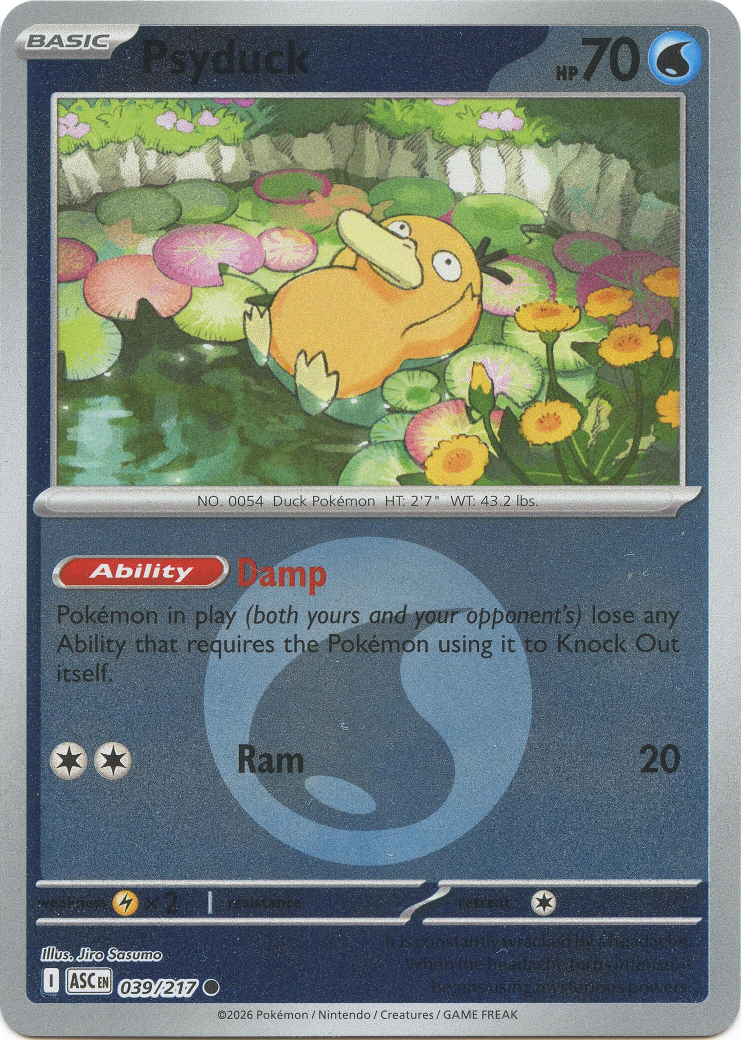 Psyduck (039/217) (Energy Symbol Pattern) [Mega Evolution: Ascended Heroes] | Gamers Paradise