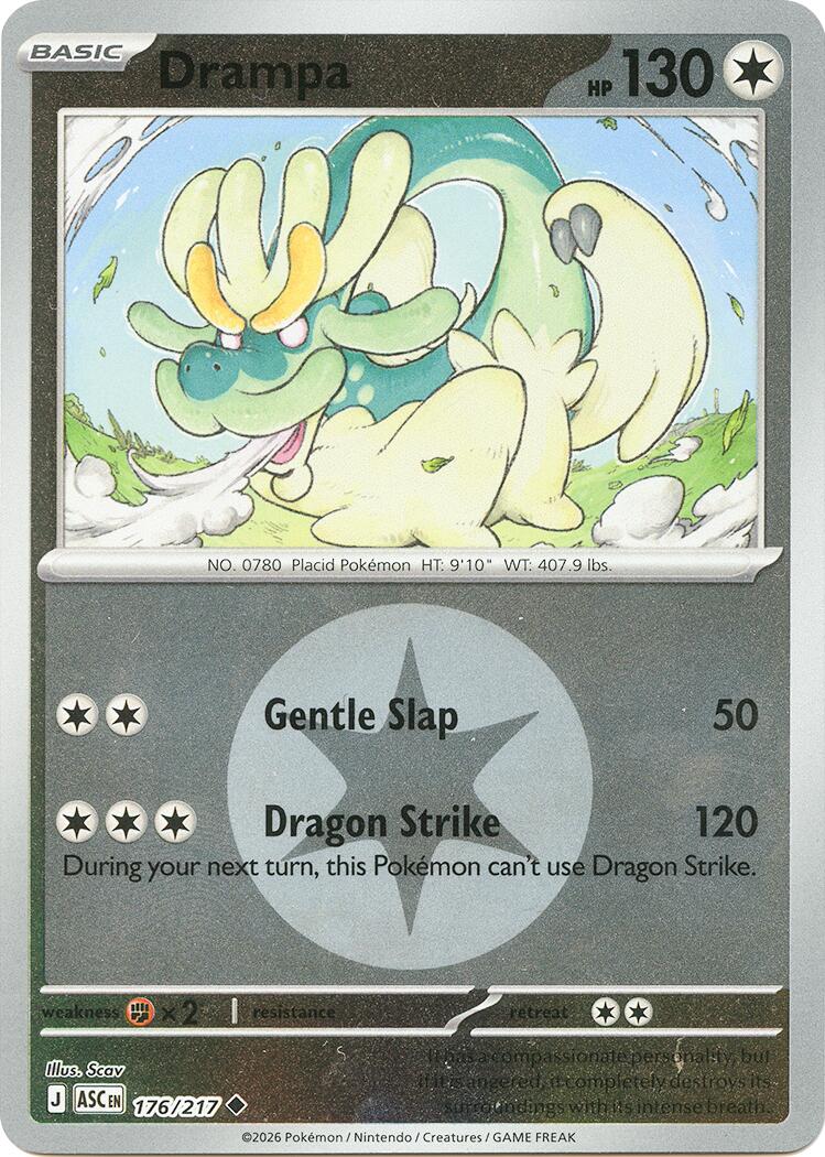 Drampa (176/217) (Energy Symbol Pattern) [Mega Evolution: Ascended Heroes] | Gamers Paradise