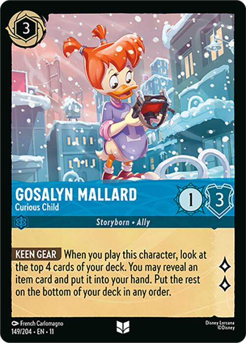 Gosalyn Mallard - Curious Child (149/204) [Winterspell] | Gamers Paradise