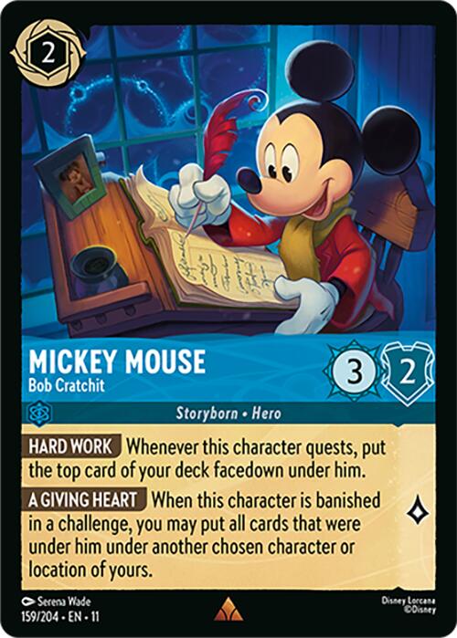Mickey Mouse - Bob Cratchit (159/204) [Winterspell] | Gamers Paradise