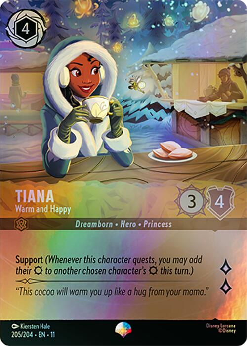 Tiana - Warm and Happy (Epic) (205/204) [Winterspell] | Gamers Paradise