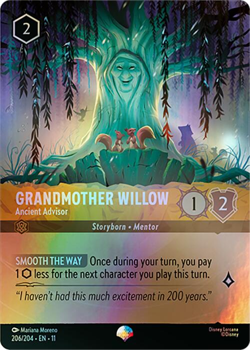 Grandmother Willow - Ancient Advisor (Epic) (206/204) [Winterspell] | Gamers Paradise