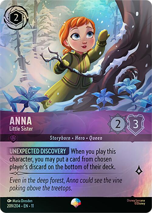 Anna - Little Sister (Epic) (209/204) [Winterspell] | Gamers Paradise