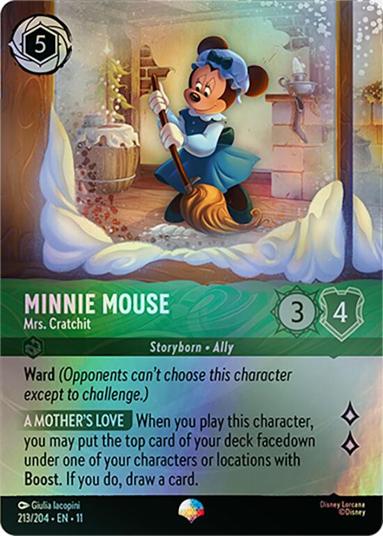 Minnie Mouse - Mrs. Cratchit (Epic) (213/204) [Winterspell] | Gamers Paradise