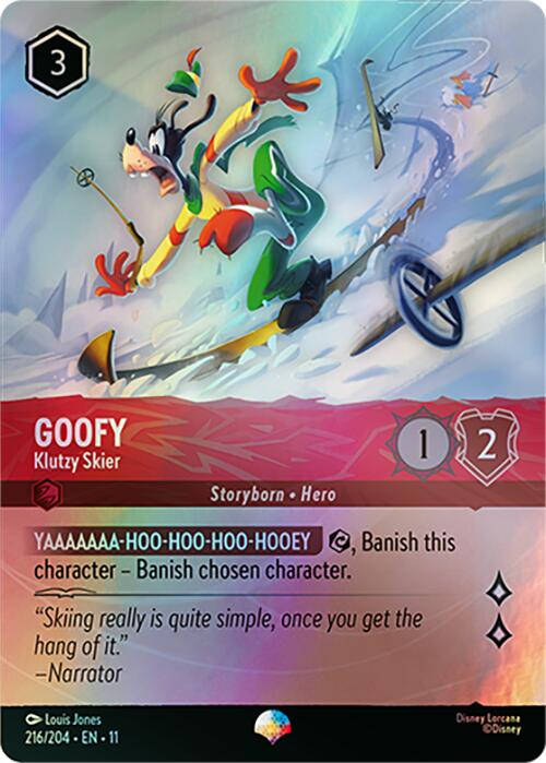Goofy - Klutzy Skier (Epic) (216/204) [Winterspell] | Gamers Paradise