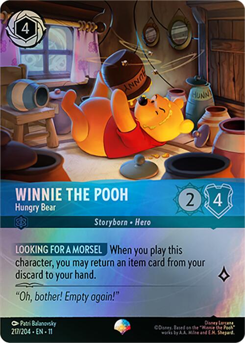 Winnie the Pooh - Hungry Bear (Epic) (217/204) [Winterspell] | Gamers Paradise