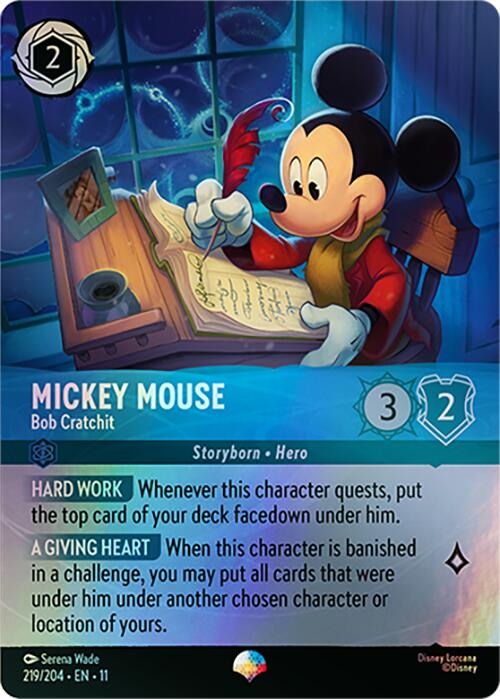 Mickey Mouse - Bob Cratchit (Epic) (219/204) [Winterspell] | Gamers Paradise